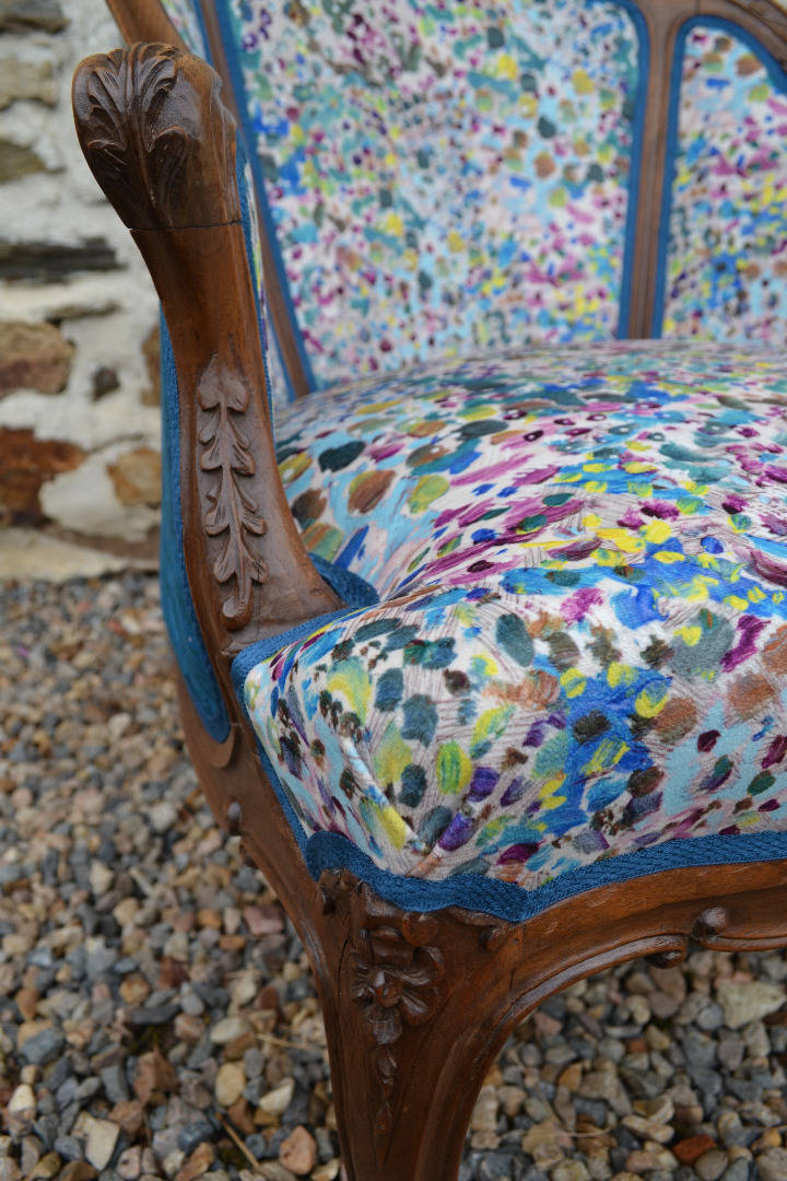 l'atelier de sophie - sophie reijasse - tapisserie d'ameublement à saint junien - fauteuil régence 4